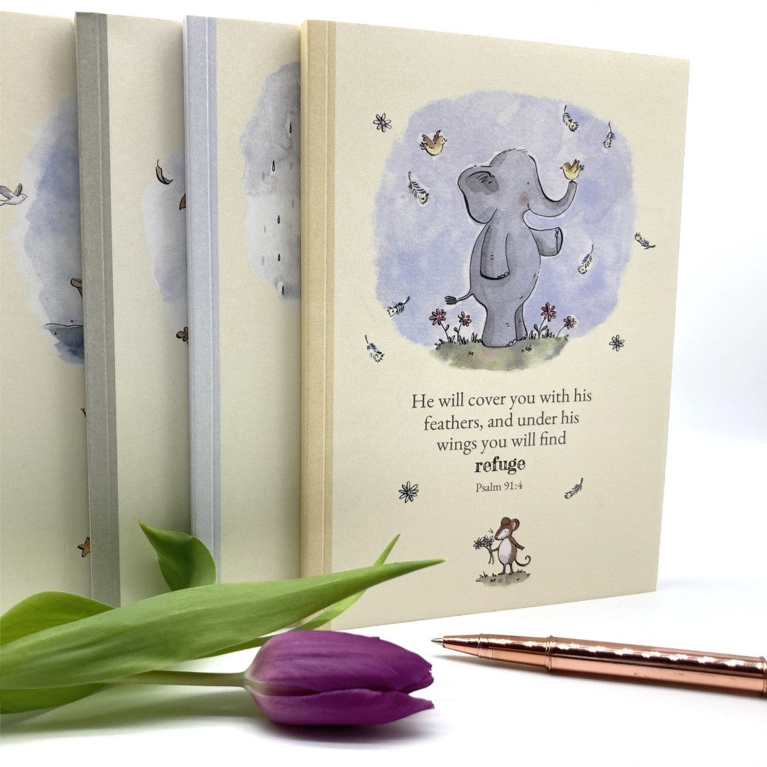 Refuge Elephant A5 Notebook