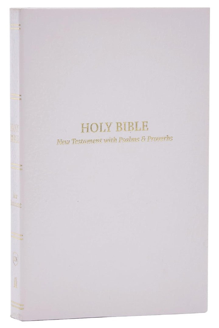 KJV Pocket New Testament With Psalms & Proverbs, White - Re-vived