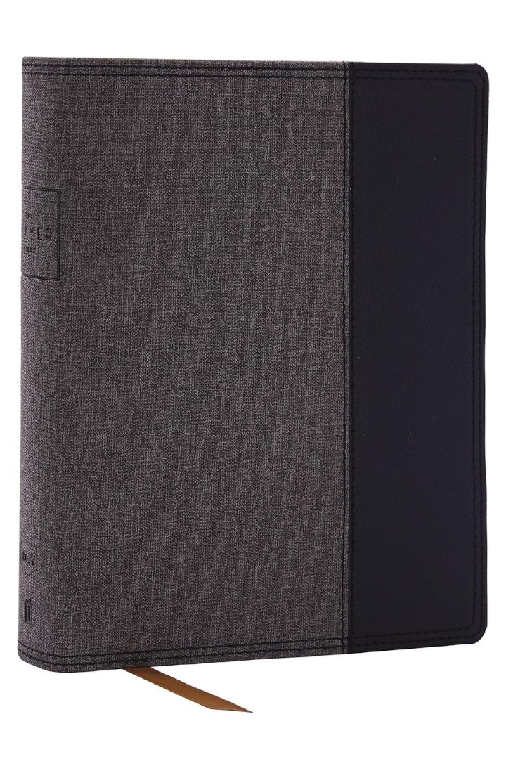 NKJV The Prayer Bible, Black/Gray - Re-vived