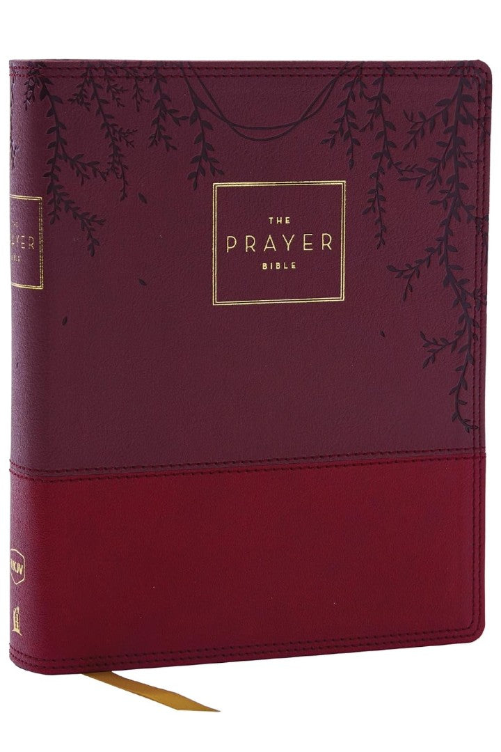 NKJV The Prayer Bible, Burgundy - Re-vived