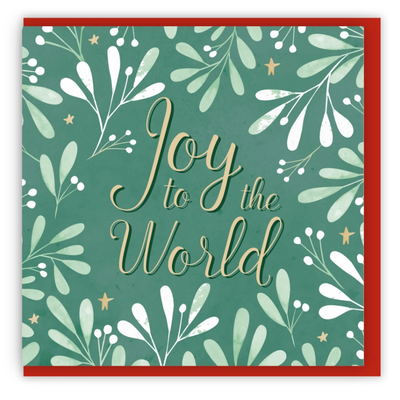 Joy To The World (2023) Christmas Cards - 10 Pack - Cello