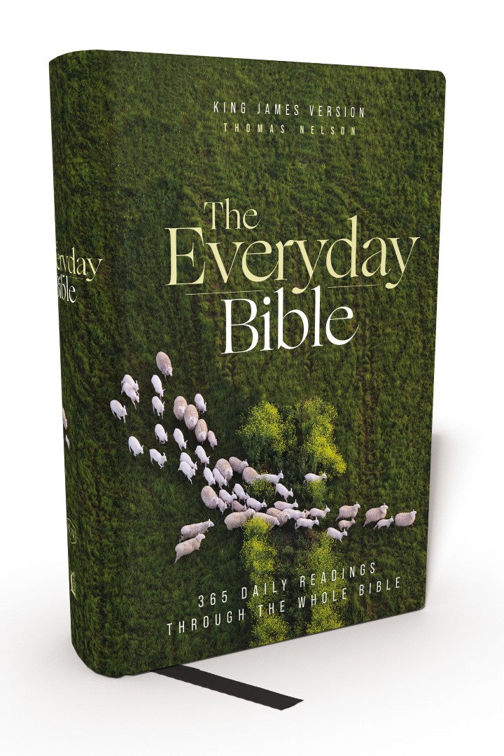 KJV, The Everyday Bible, Hardcover, Red Letter - Re-vived