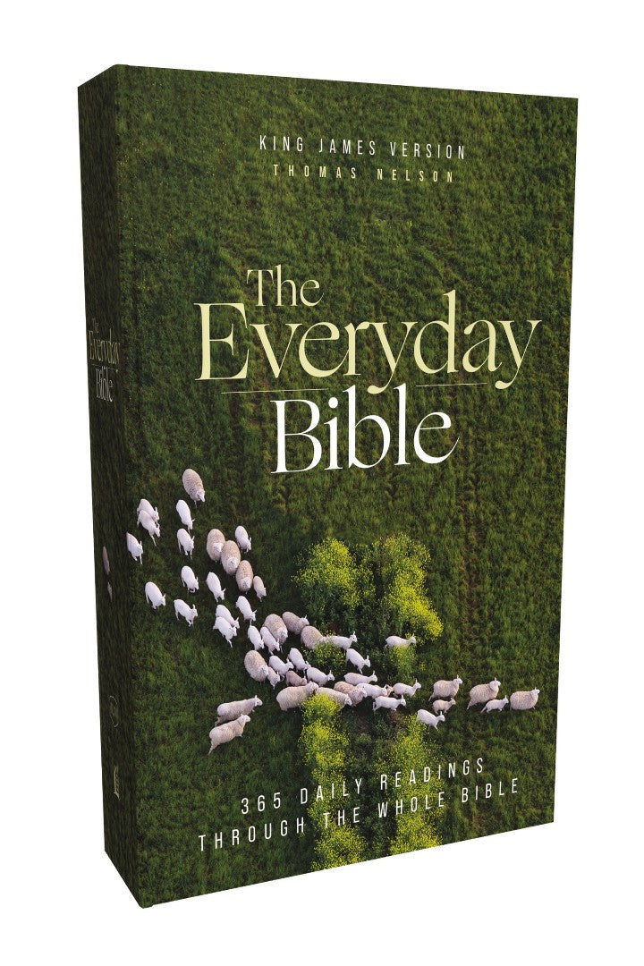 KJV, The Everyday Bible, Paperback, Red Letter - Re-vived