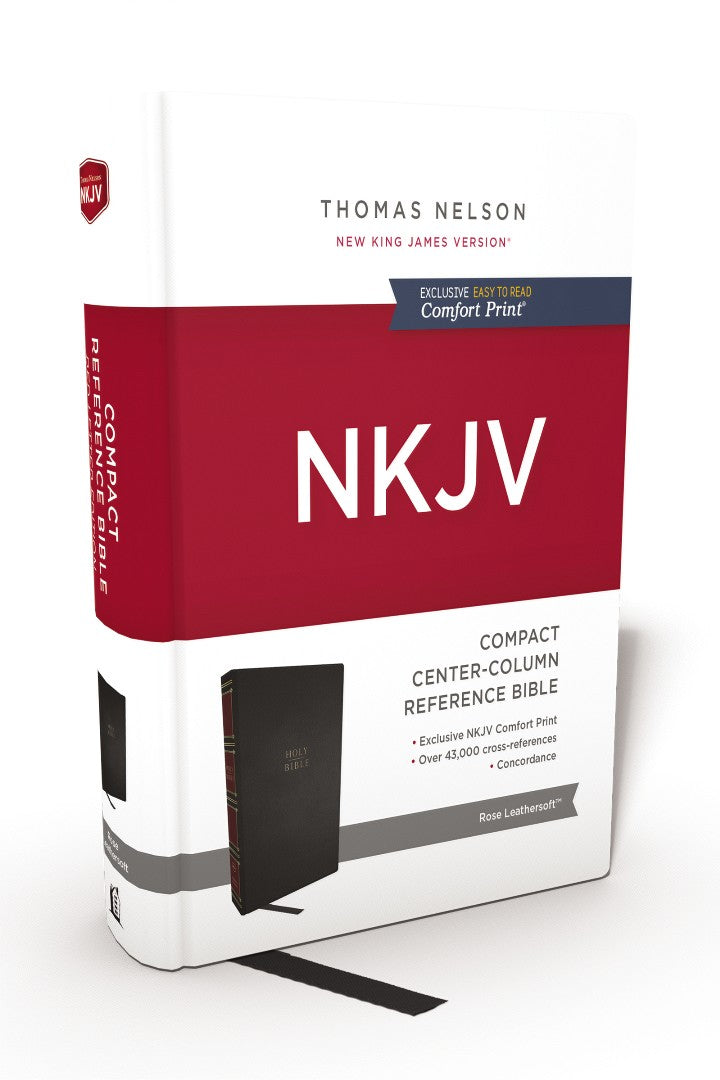 NKJV, Compact Center-Column Reference Bible - Re-vived