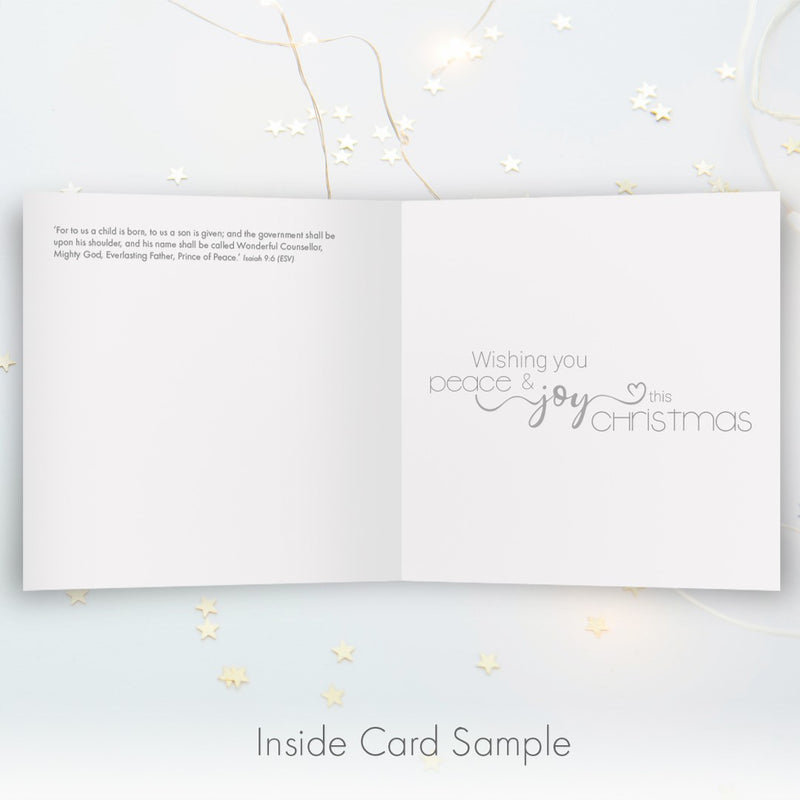 Christmas Rings Christmas Cards (Pack Of 10)