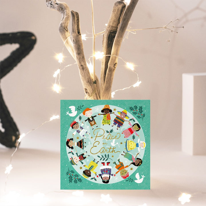 Compassion Charity Christmas Cards: Children (Pack Of 10) - Re-vived