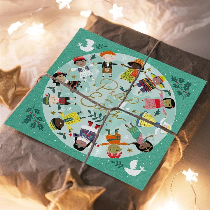 Compassion Charity Christmas Cards: Children (Pack Of 10) - Re-vived