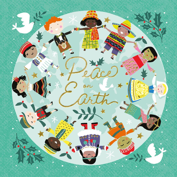 Compassion Charity Christmas Cards: Children (Pack Of 10) - Re-vived