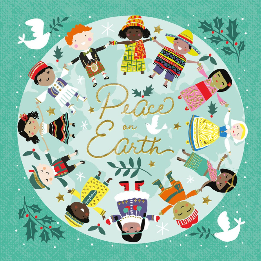 Compassion Charity Christmas Cards: Children (Pack Of 10) - Re-vived