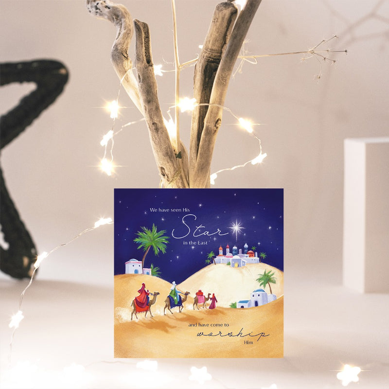 Compassion Charity Christmas Cards: Follow The Star (10pk)