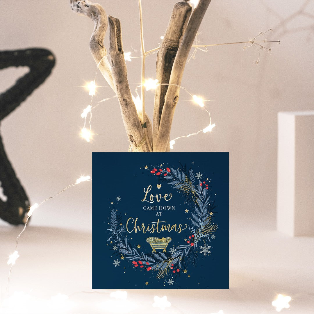 Compassion Charity Christmas Cards: Love Came Down (10pk) - Re-vived