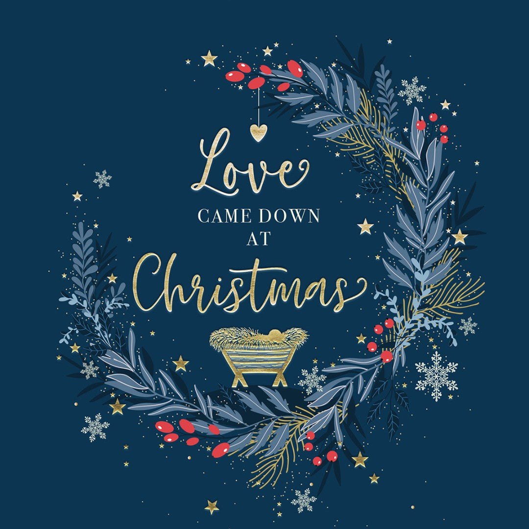 Compassion Charity Christmas Cards: Love Came Down (10pk) - Re-vived