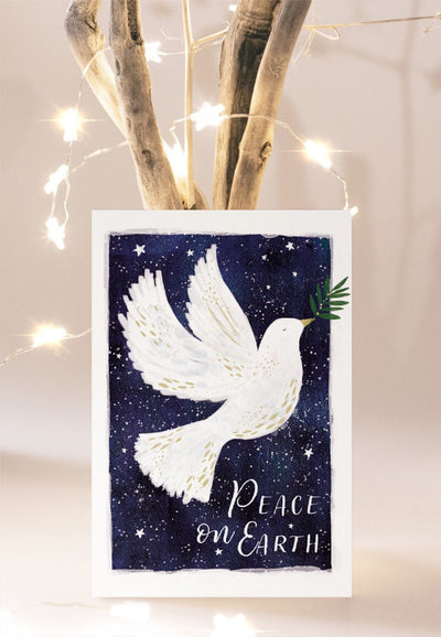 Compassion Charity Christmas Cards: Peace Dove (Pack Of 10)