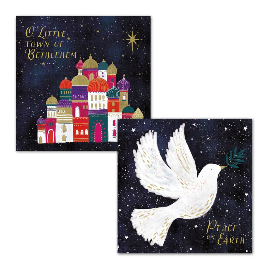 Compassion Charity Christmas Cards Mini: Bethlehem (16pk) - Re-vived