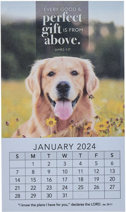 2024 Mini Magnetic Calendar Every Good & Perfect Gift