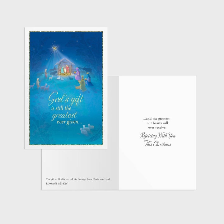 Christmas Cards Value Box: Religious Scenes (Pack of 48) - Re-vived