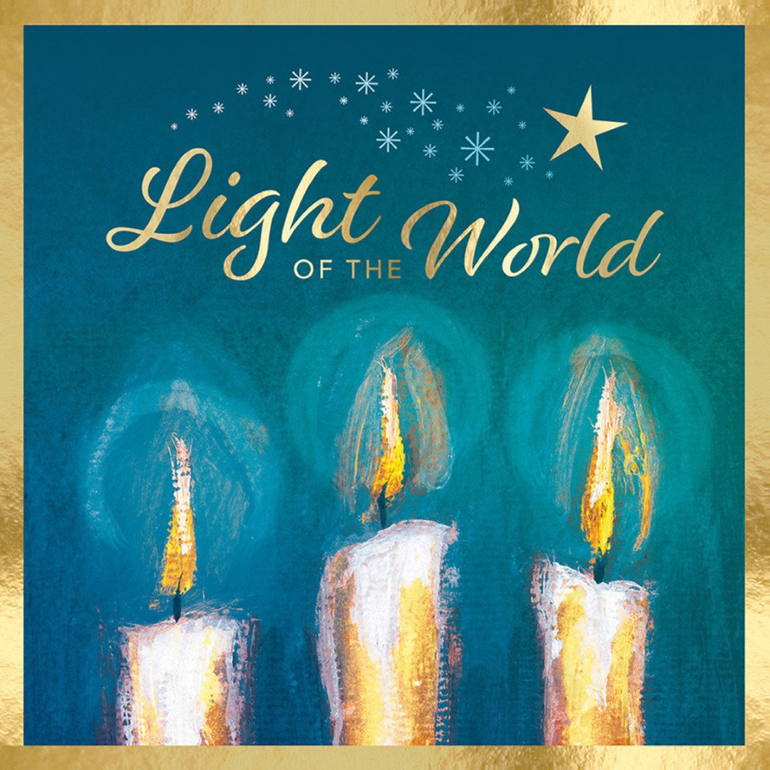 Compassion Charity Christmas Cards: Light Of The World (10pk - Re-vived
