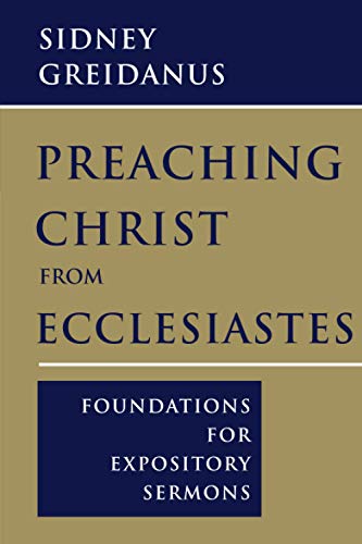 Preaching Christ from Ecclesiastes - Re-vived