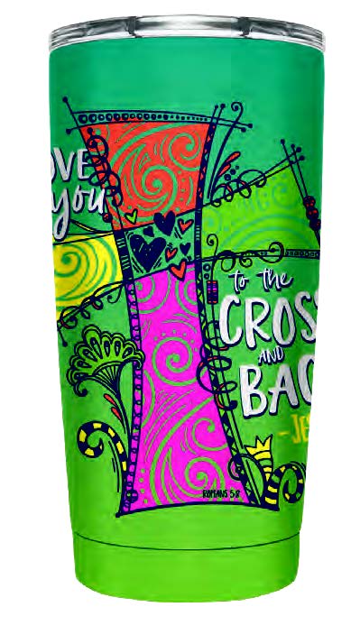 Cross Love Steel Tumbler