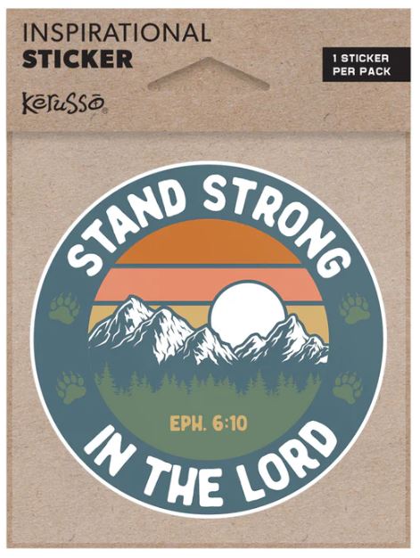 Stand Stronger Sticker