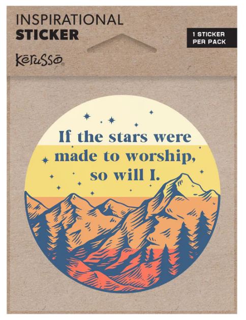 Stars Were Made To Worship Sticker
