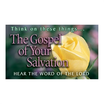 Scripture Leaflet Tracts - The Gospel Of Your Salvation
