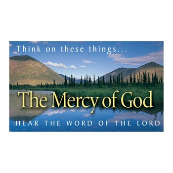 Scripture Leaflet Tracts - The Mercy Of God