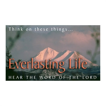 Scripture Leaflet Tracts - Everlasting Life