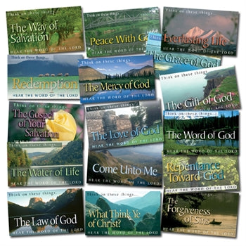 Scripture Leaflet Tracts - Mixed Set Of 160