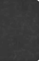 CSB Personal Size Bible, Holman Handcrafted Collection, Premium Marbled Slate Calfskin Leather