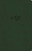 NASB Single-Column Personal Size Bible, Olive Leathertouch - Re-vived