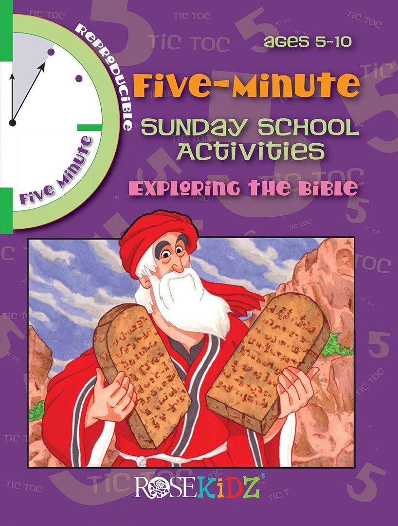 5 Minute Sunday School Activities: Exploring The Bible