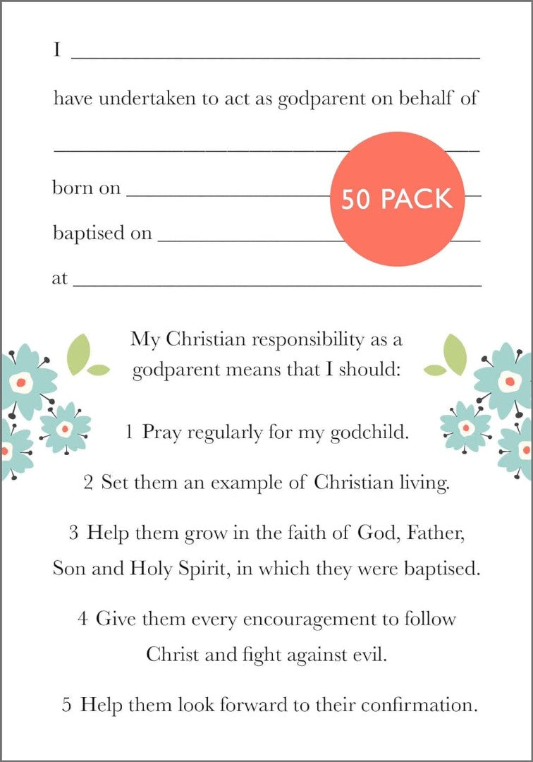 Godparent Card 2024 - Re-vived