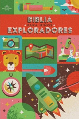 RVR 1960 Biblia Para NiñOs Exploradores, Multicolor Tapa Dur - Re-vived