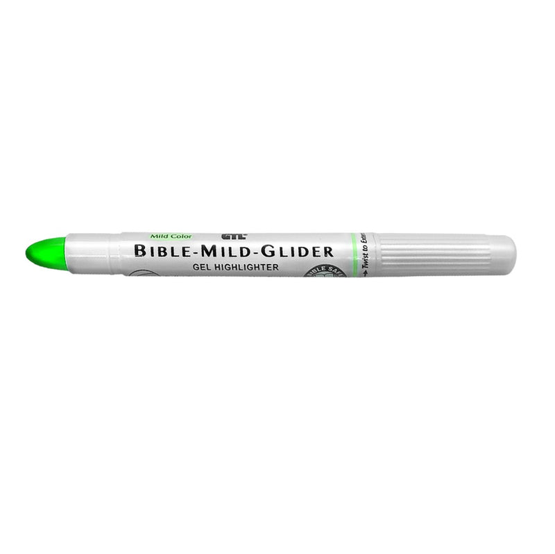 Bible-Mild-Glider Gel Highlighter Mild Green