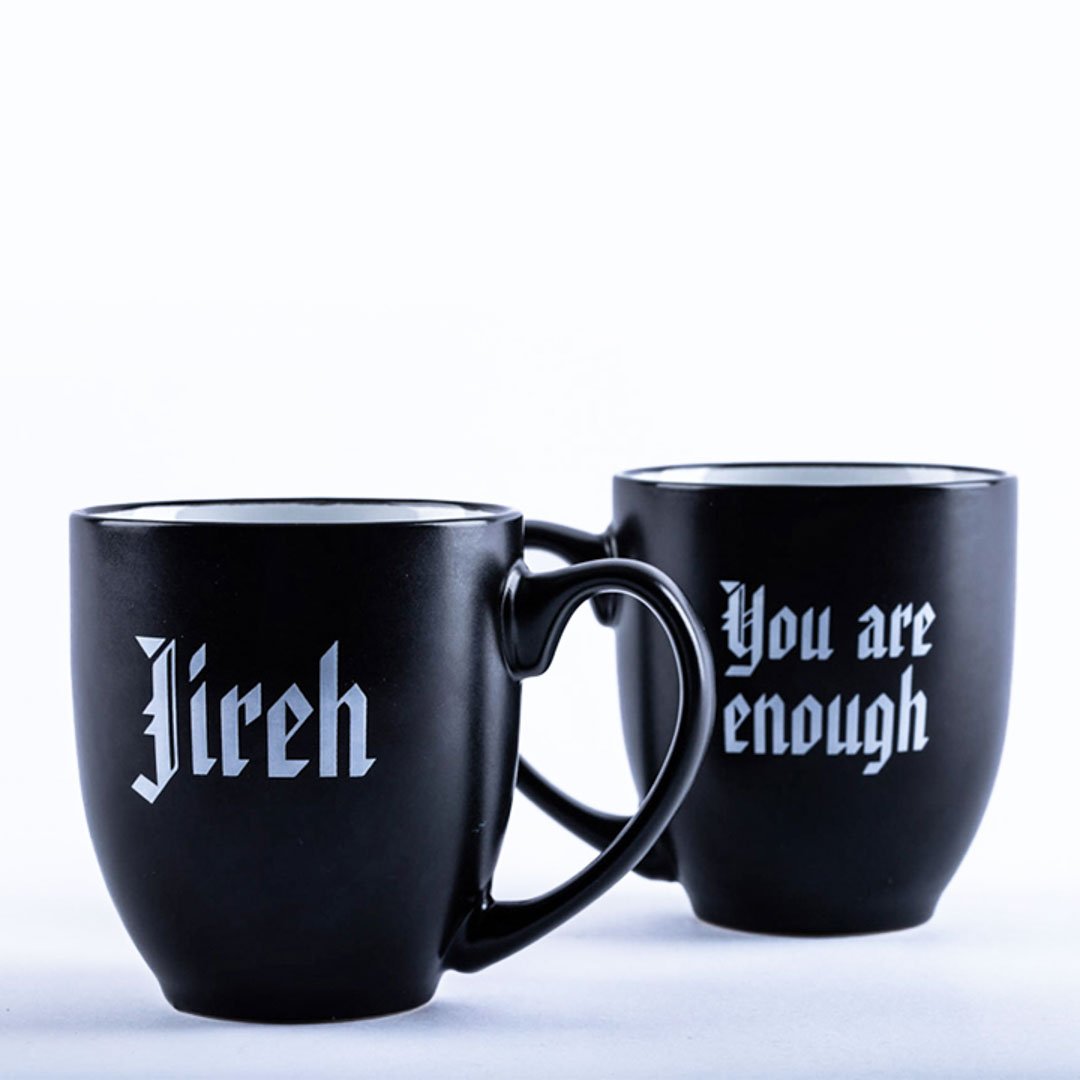 Mug - Jireh: You Are Enough - Black 16oz - Re-vived