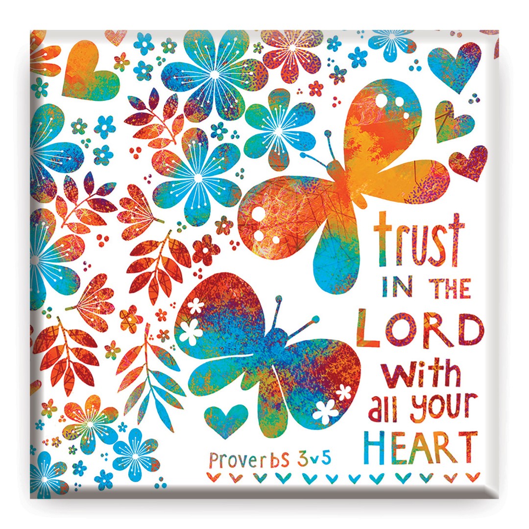 Trust In The Lord Magnet - Re-vived