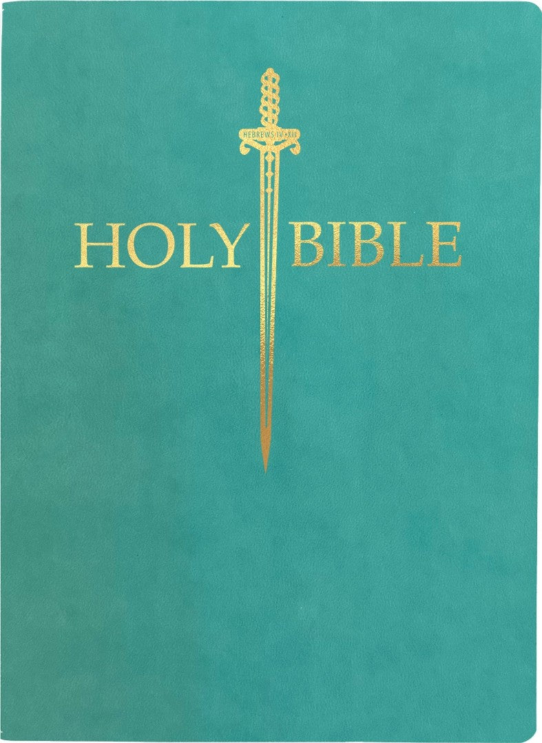 KJV Sword Bible, Large Print, Coastal Blue Ultrasoft - Re-vived