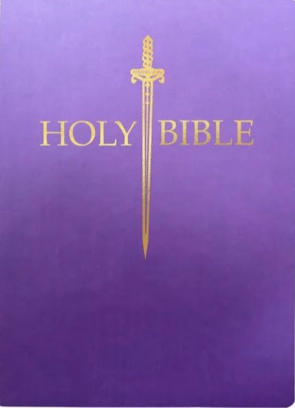 KJV Sword Bible, Large Print, Royal Purple Ultrasoft