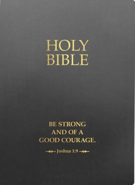 KJV Holy Bible, Be Strong And Courageous Life Verse Edition