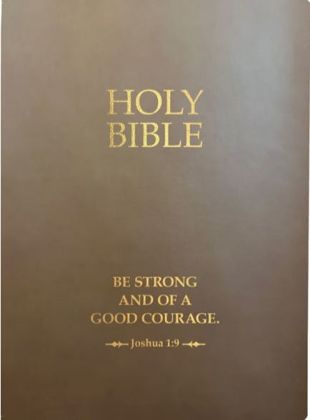 KJV Holy Bible, Be Strong And Courageous Life Verse Edition