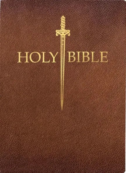 KJV Sword Bible, Large Print, Acorn Bonded Leather