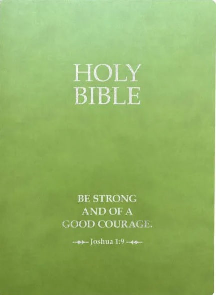 KJV Holy Bible, Be Strong And Courageous Life Verse Edition
