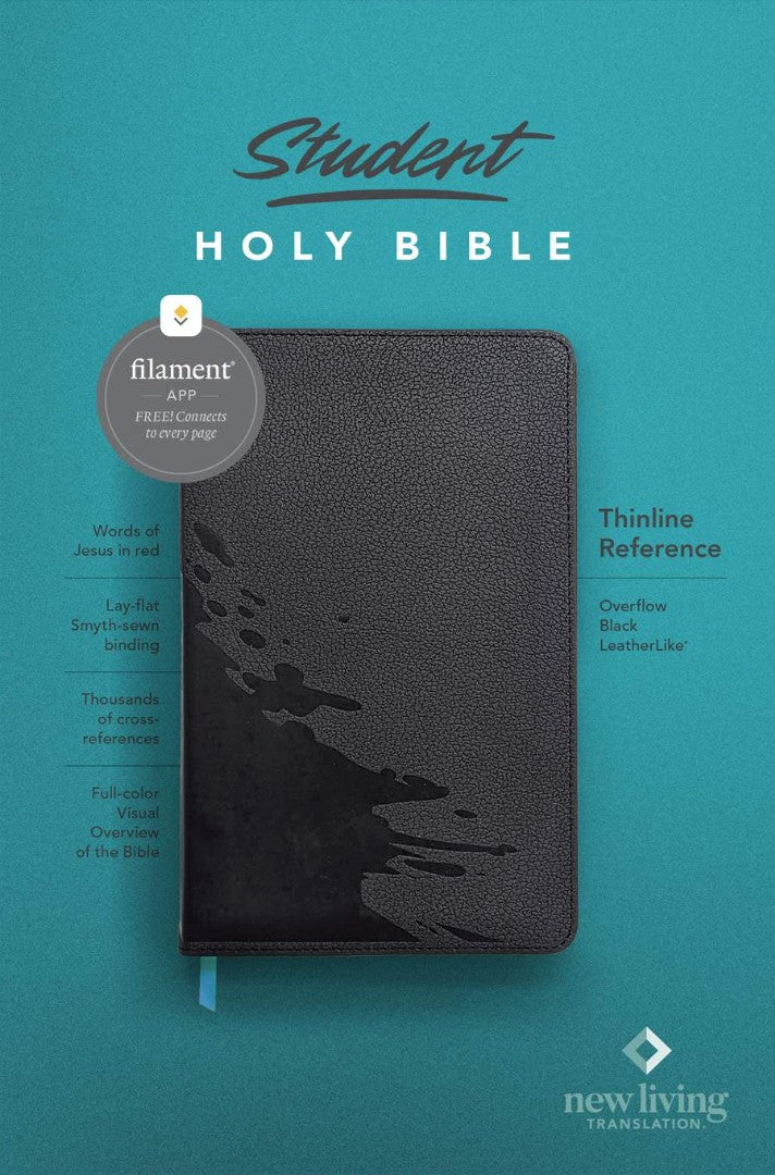 NLT Student Bible, Thinline Reference, Filament-Enabled - Re-vived