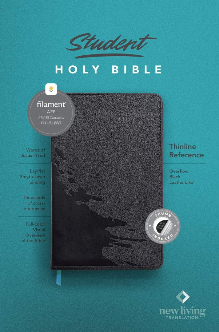 NLT Student Bible, Thinline Reference, Filament-Enabled - Re-vived