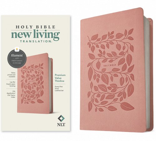 NLT Premium Value Thinline Bible, Filament-Enabled Edition - Re-vived