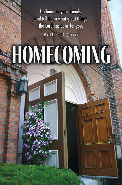 Homecoming Bulletin (Pack Of 100) - Re-vived