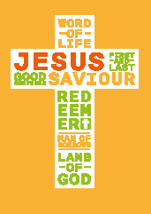 Easter Mini Cards: Names Of Jesus (Pack of 4) - Re-vived