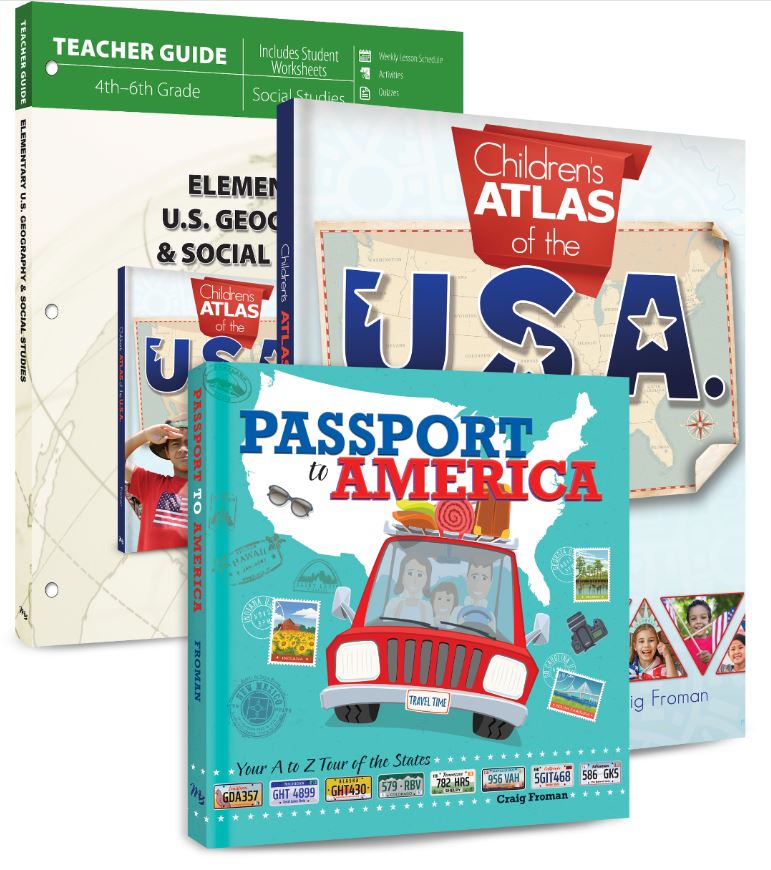 Elementary U.S. Geography & Social Studies Set - Re-vived