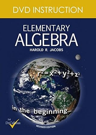 Elementary Algebra DVD Instruction - Re-vived